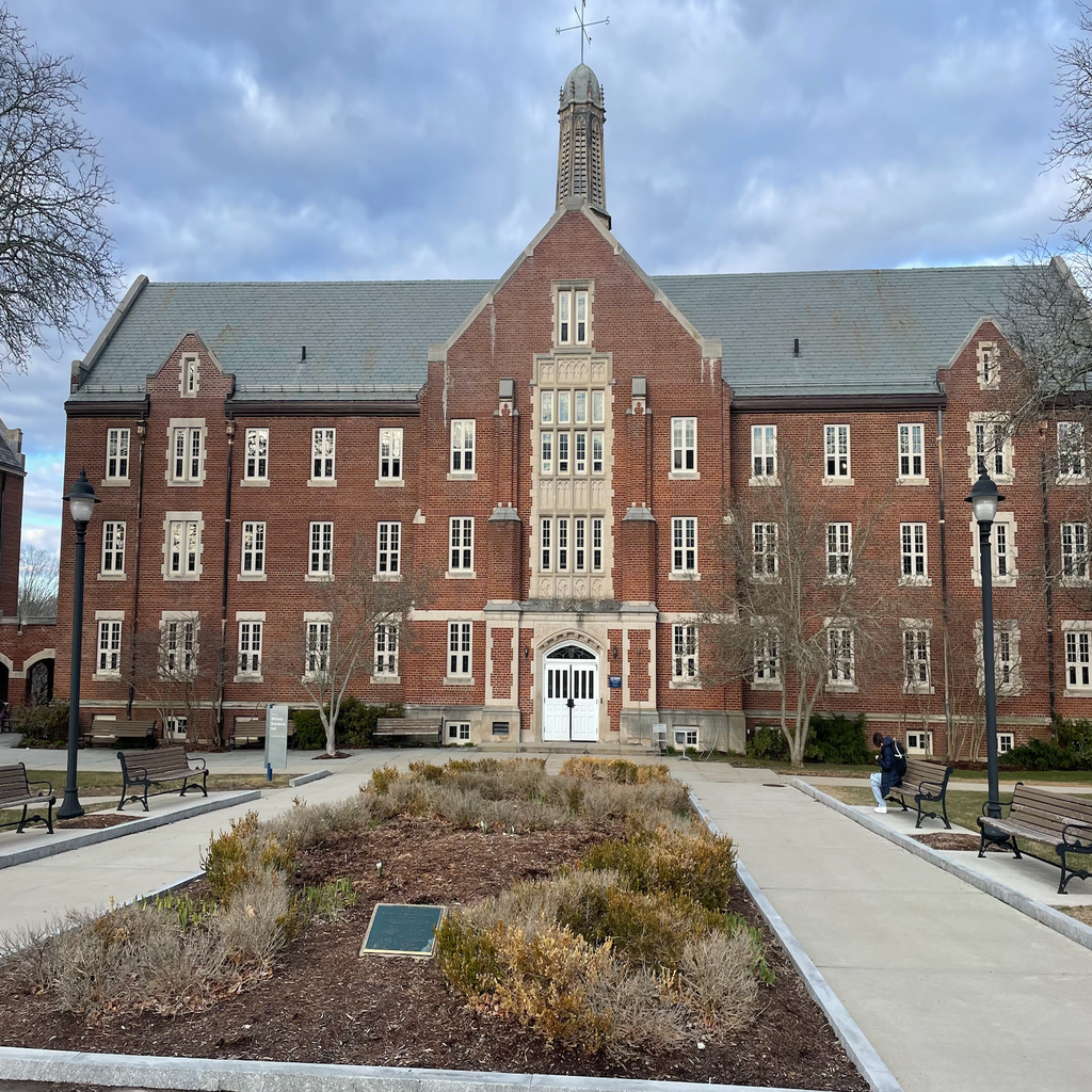 Exterior of a dorm building at UConn - being used in article for guide to UConn housing