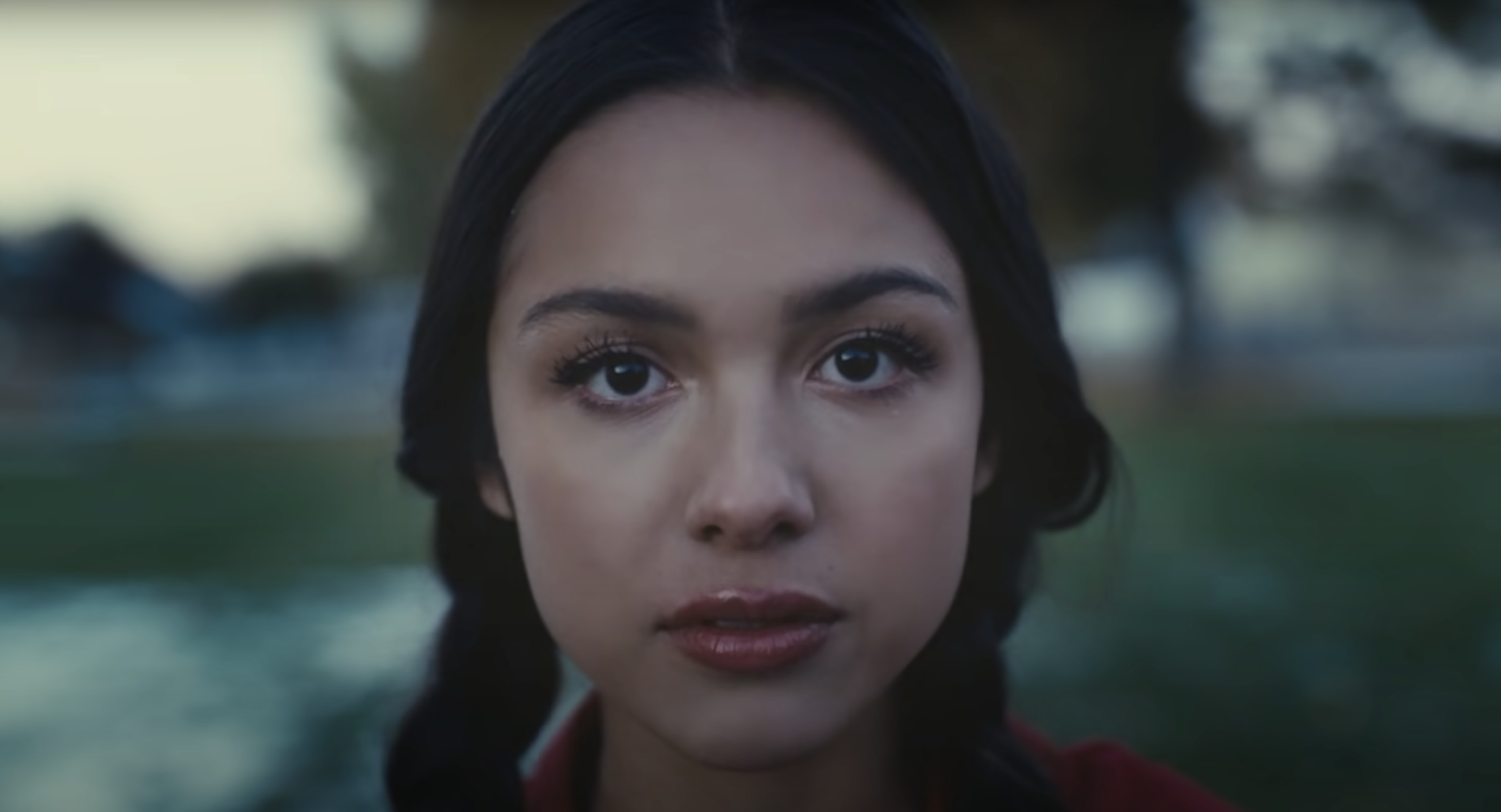 Olivia Rodrigo in drivers license video