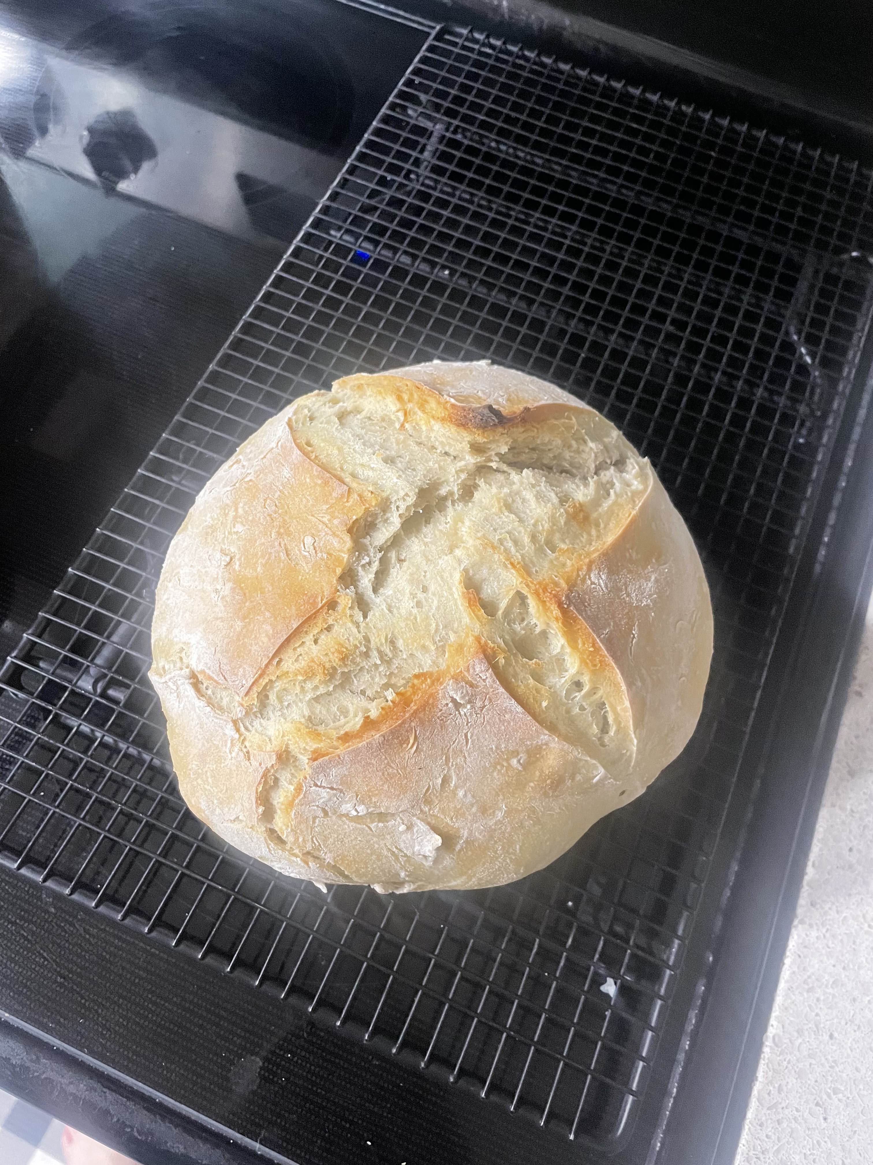 Homemade sourdough bread