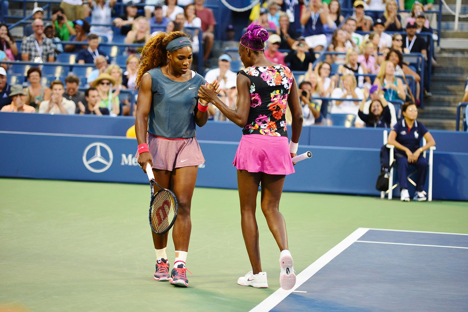 serena and venus williams 9630794383jpg by Wikimedia Commons