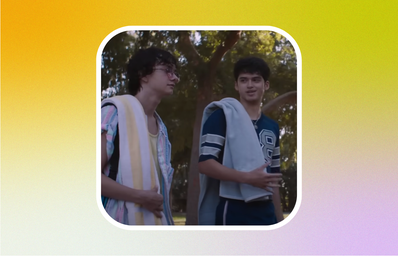 Screengrab of \'Aristotle and Dante Discover The Secrets Of The Universe\'