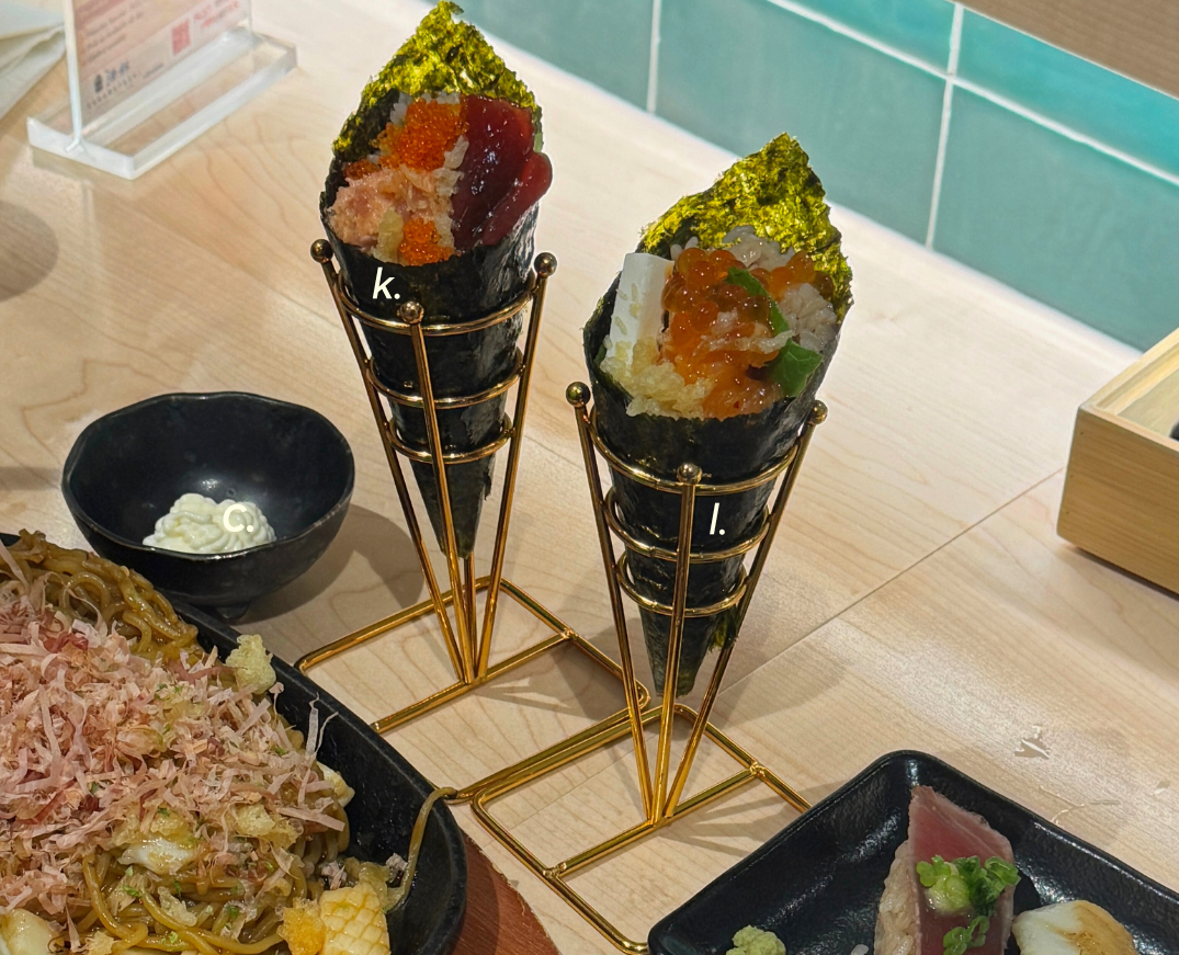 sakabayashi handrolls