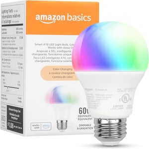 amazon basics smart light bulb