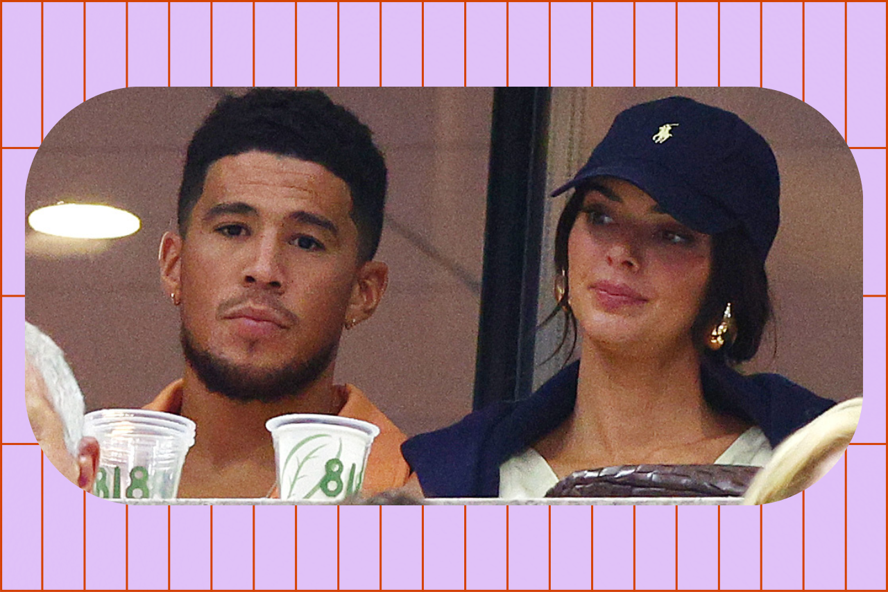 Devin Booker and Kendall Jenner at the 2022 US Open
