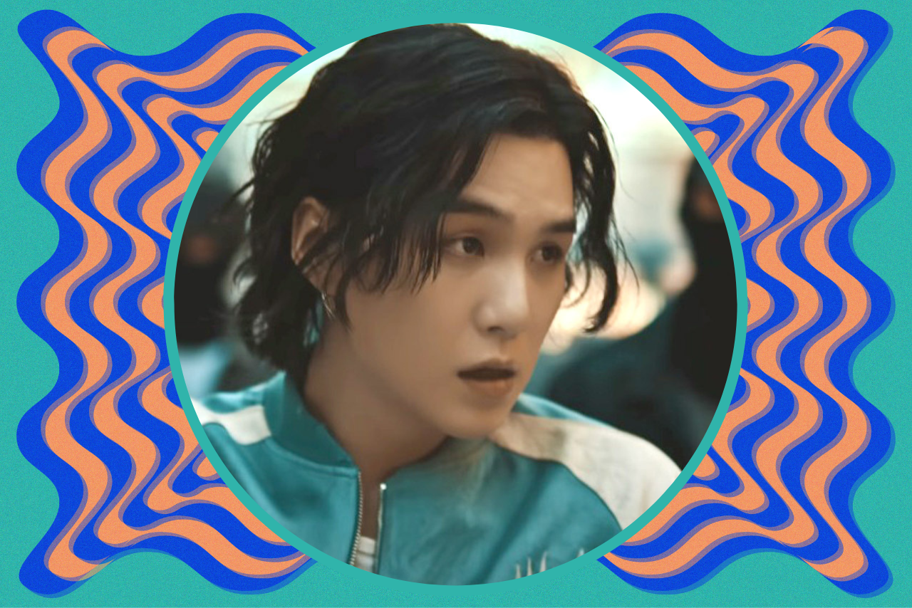 agust d/suga in the \"haegeum\" music video