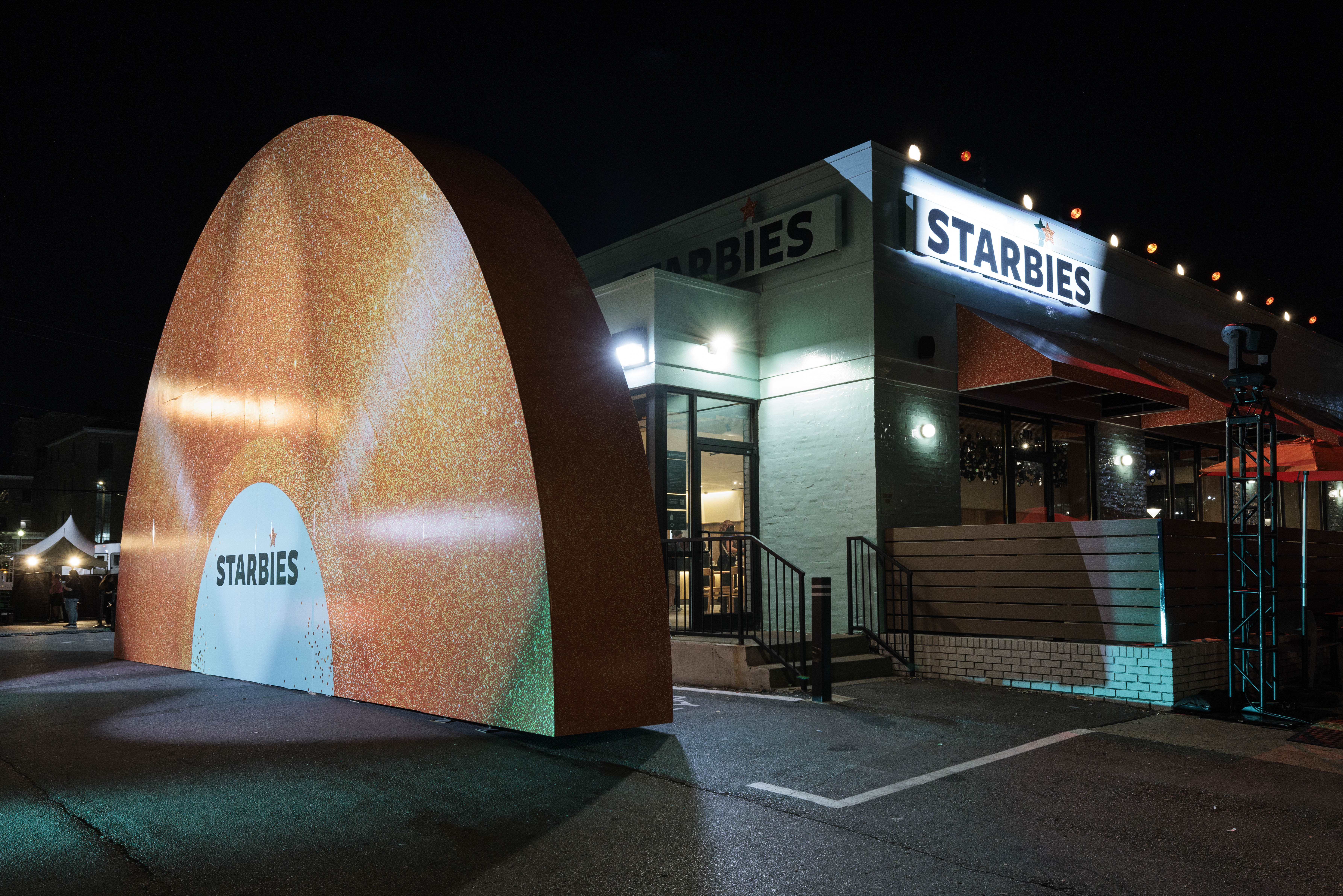 starbucks tloas pop up