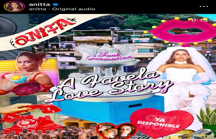 Anitta\'s new album cover