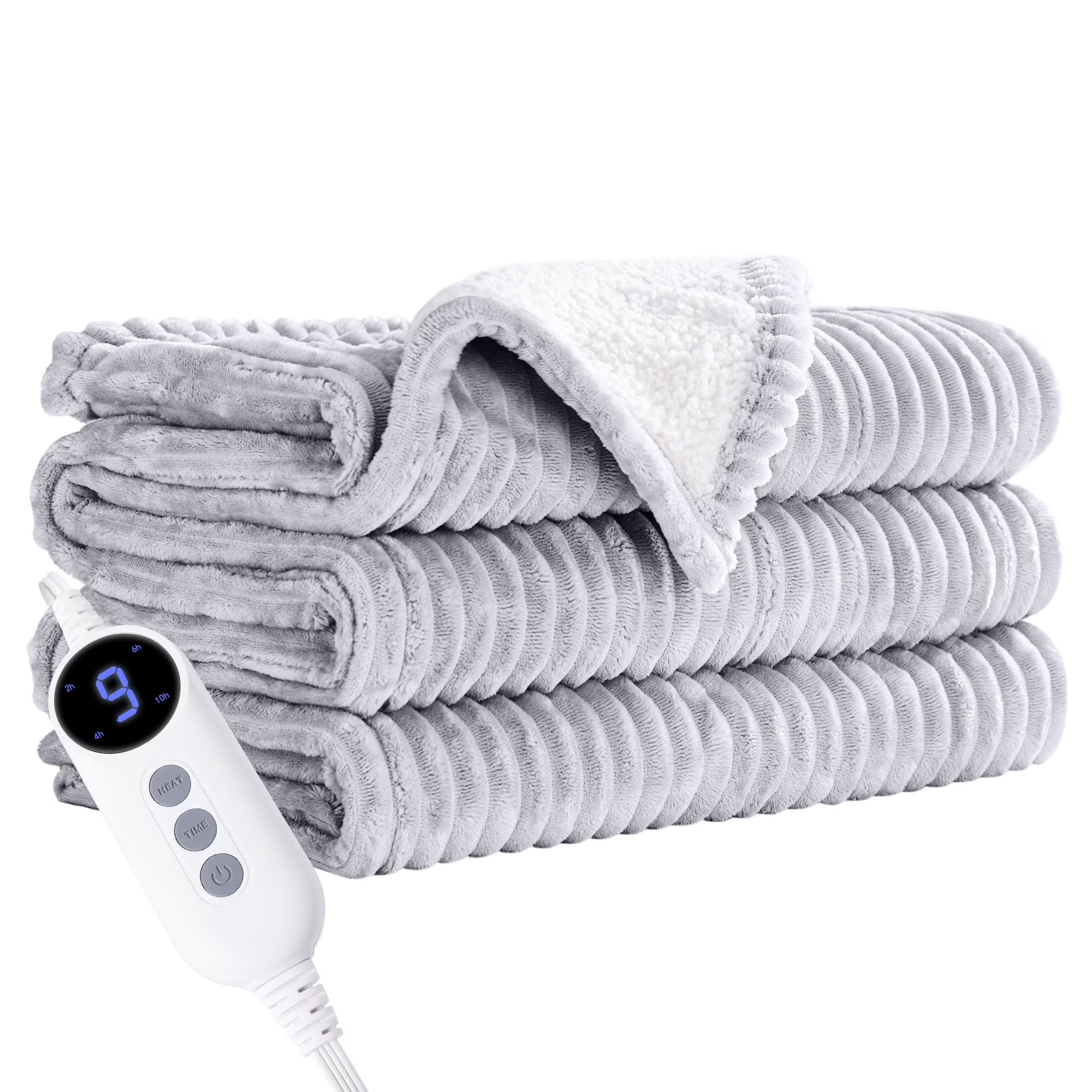 JUSTLET Heated Blanket Electric Throw