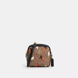 coach mini camera bag with halloween print