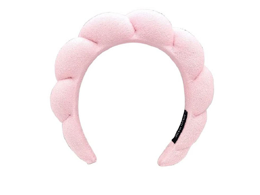 pink bubble headband versed headband dupe
