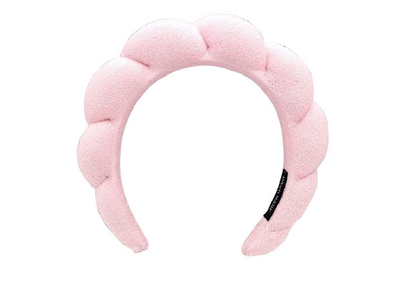 pink bubble headband versed headband dupe