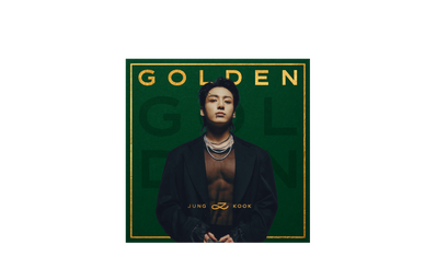 The album cover of Jungkook\'s Golden album.