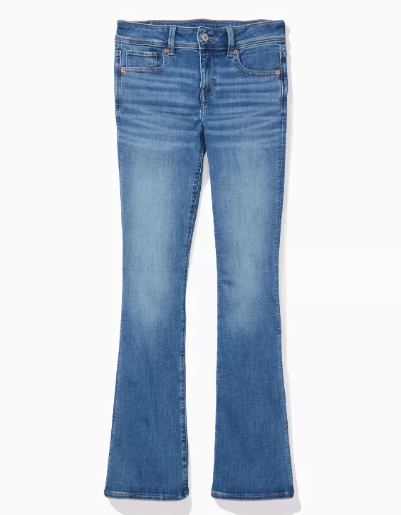 american eagle low-rise bootcut jeans