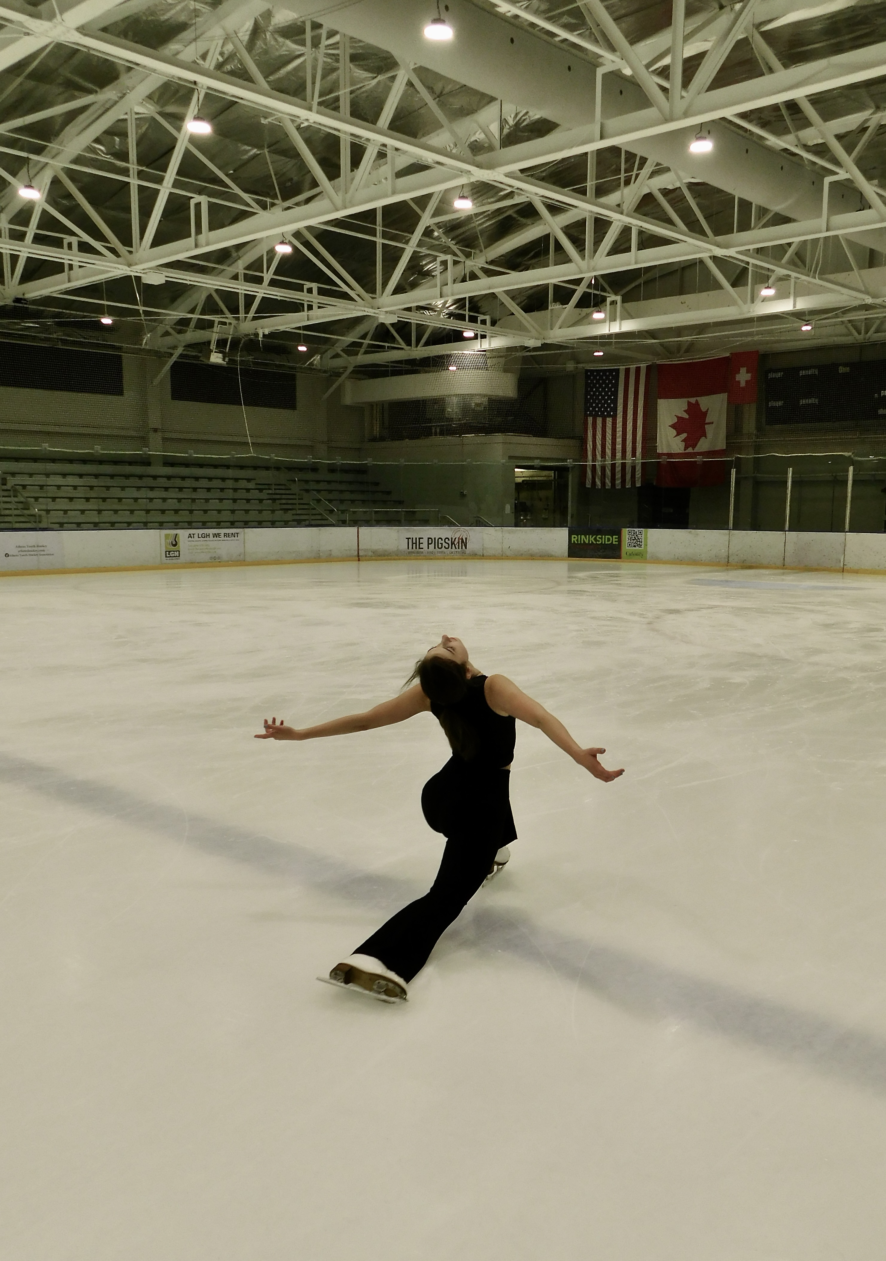 OU Synchronized Skating Team at practice
