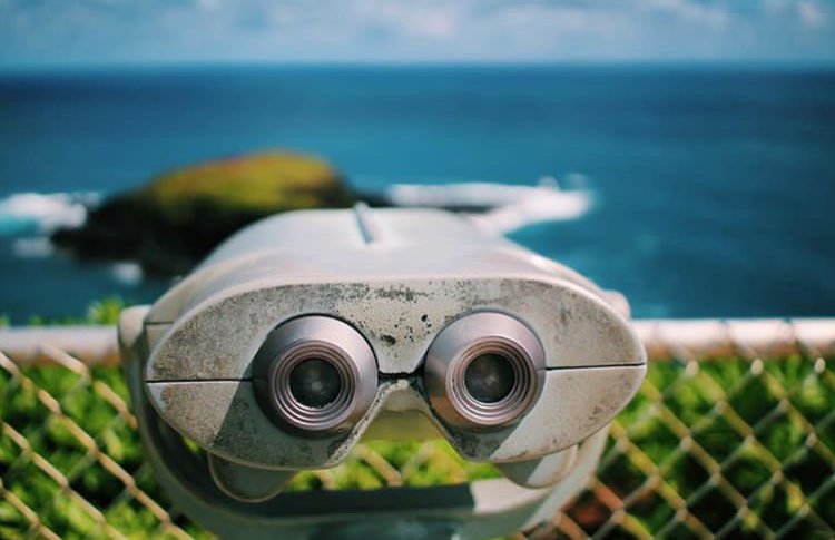 ocean view viewfinder travel adventure