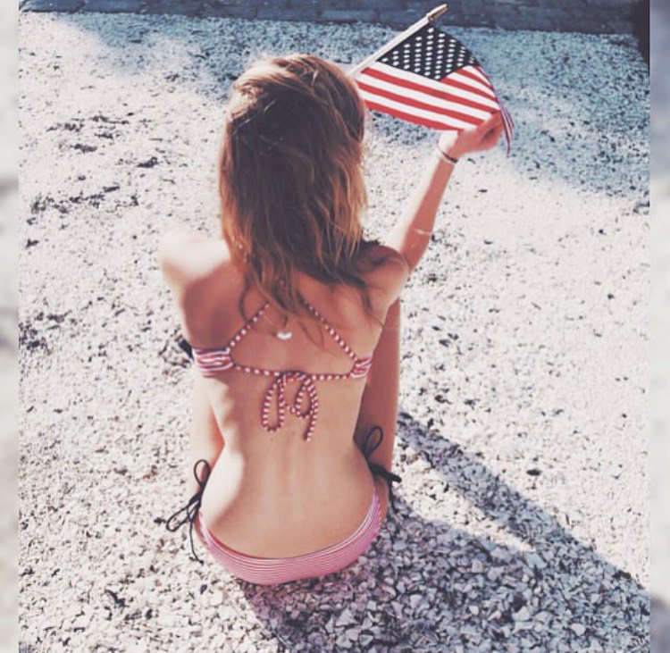 flag beach swimsuit bikini fourth of july patriotic american usa