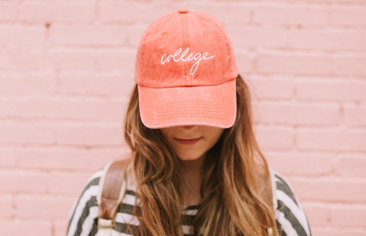Coral College Hat 5