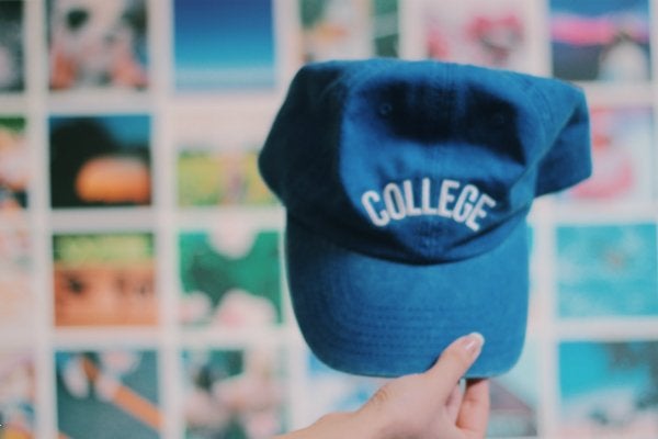 Anna Schultz-Blue College Hat