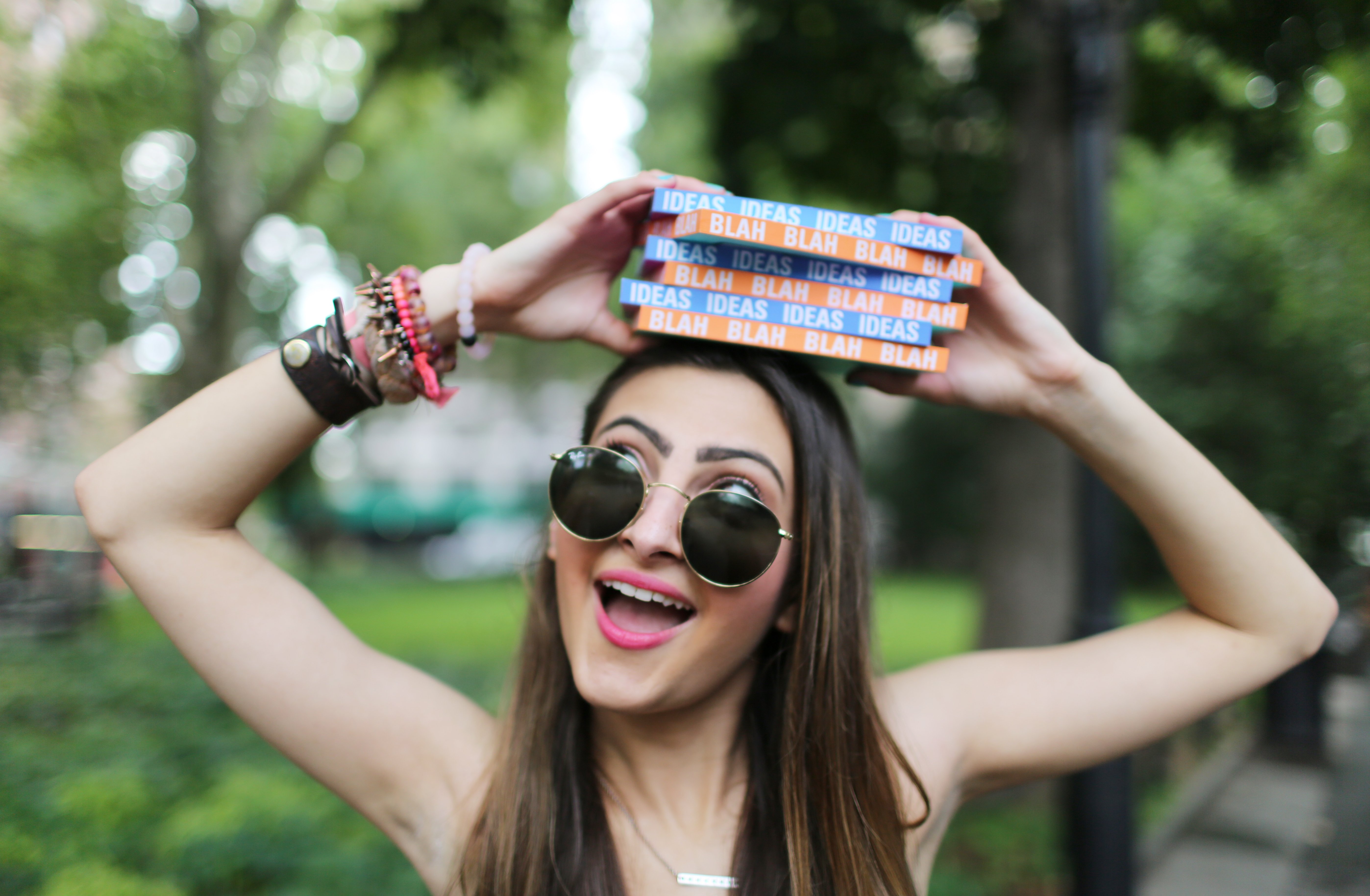 The Lalagirl Balancing Books On Her Head