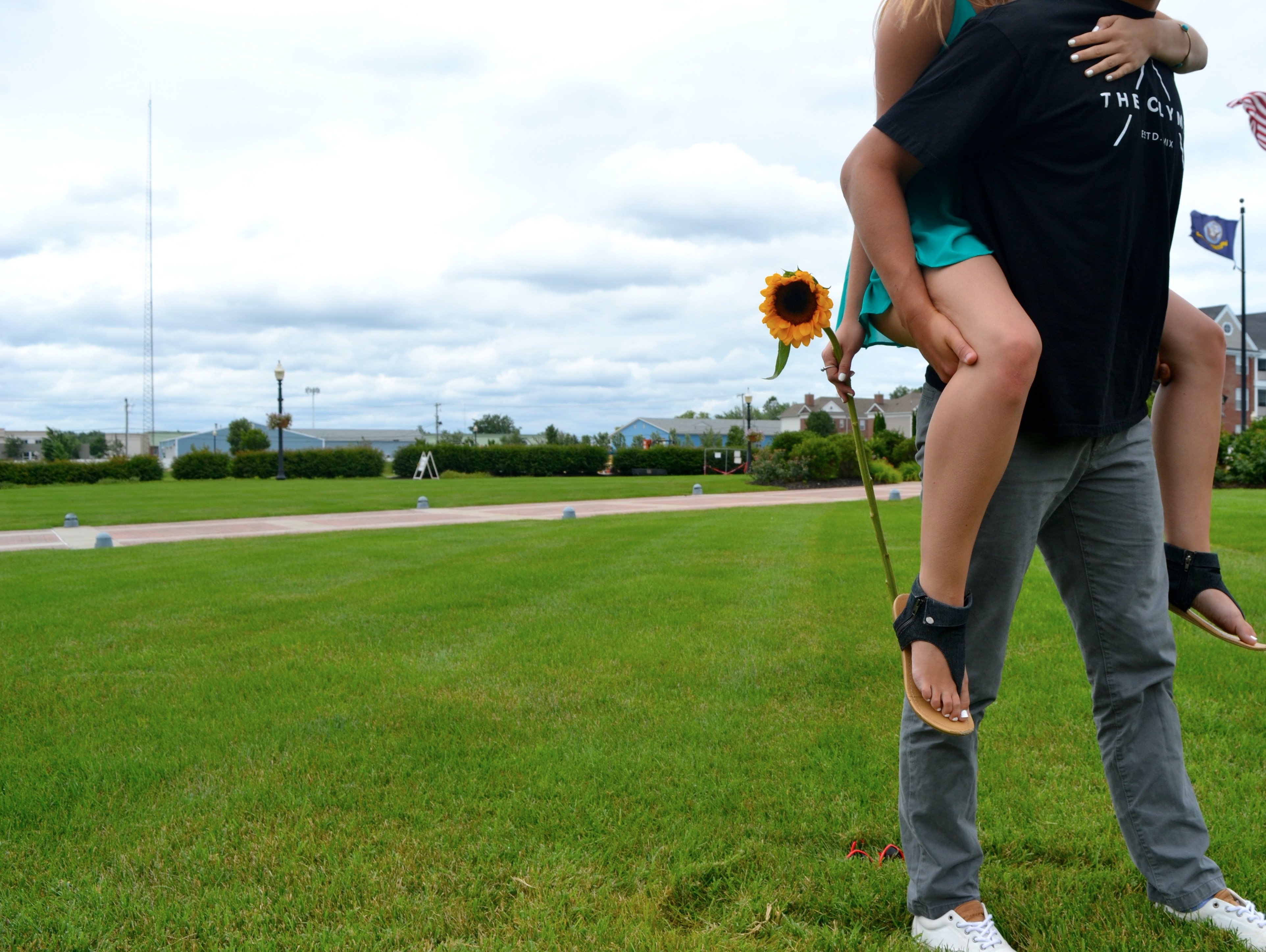 Anna Schultz-Girl On Boy'S Back