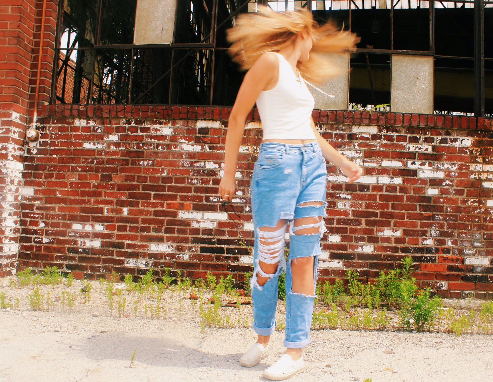 Anna Schultz-Girl Flipping Hair