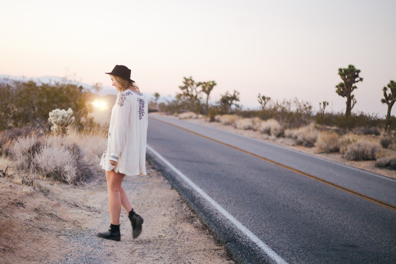 Molly Peach-Walking Through Desert