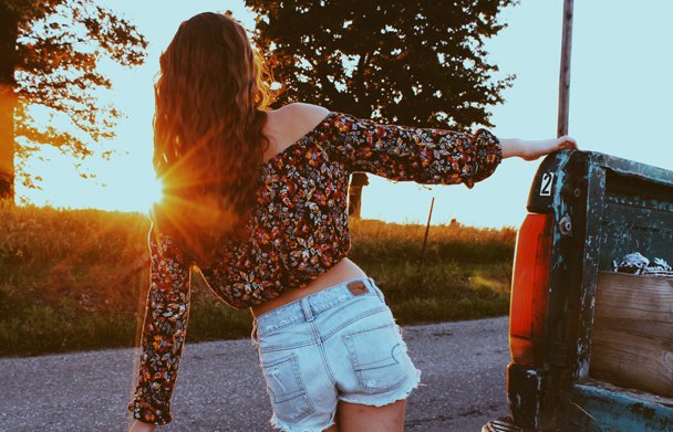 Amelia Kramer-Golden Hour Country Road Trip