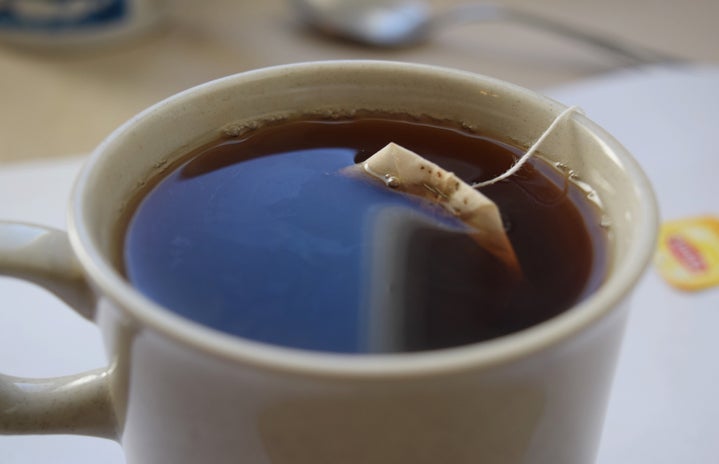 Hot Tea Lipton Teabag