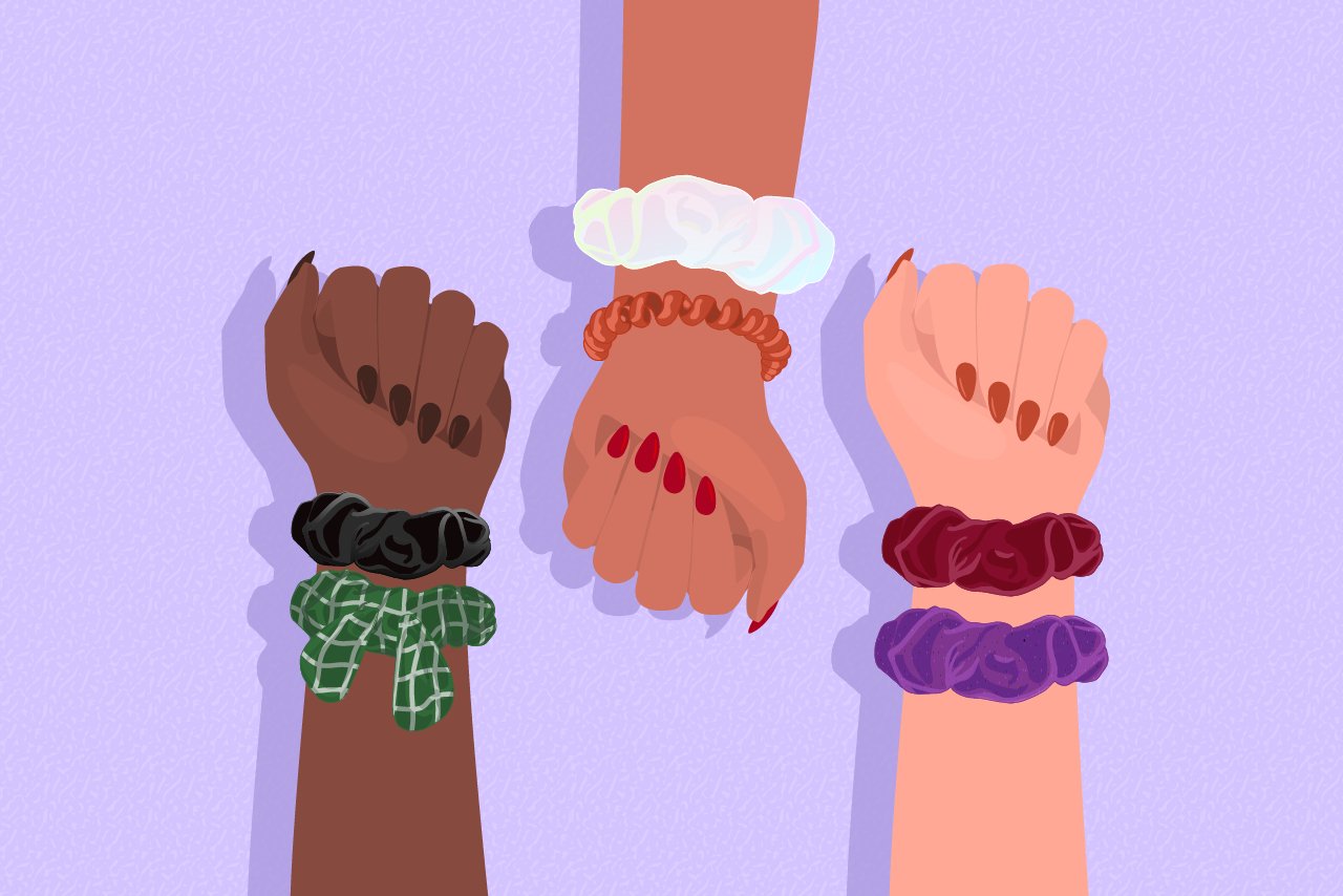 Ways To Wear Scrunchies R1