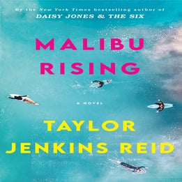 blue book entitled malibu rising by taylor jenkins reid