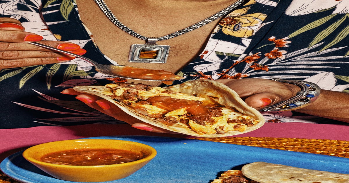 Rick Martinez's Breakfast Tacos With La Mañanero Salsa