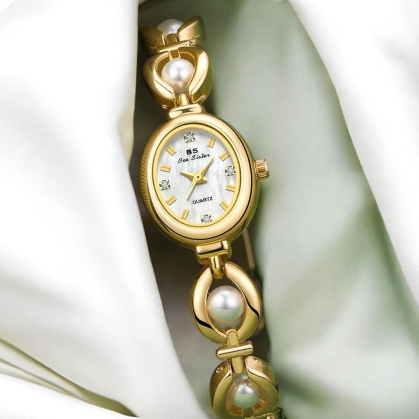PearlForMe Elegant Pearl Watch for Women