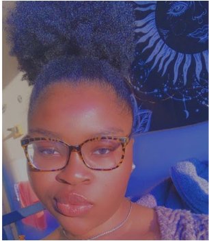 Personal image of Grace Oladapo for her article on natural hair