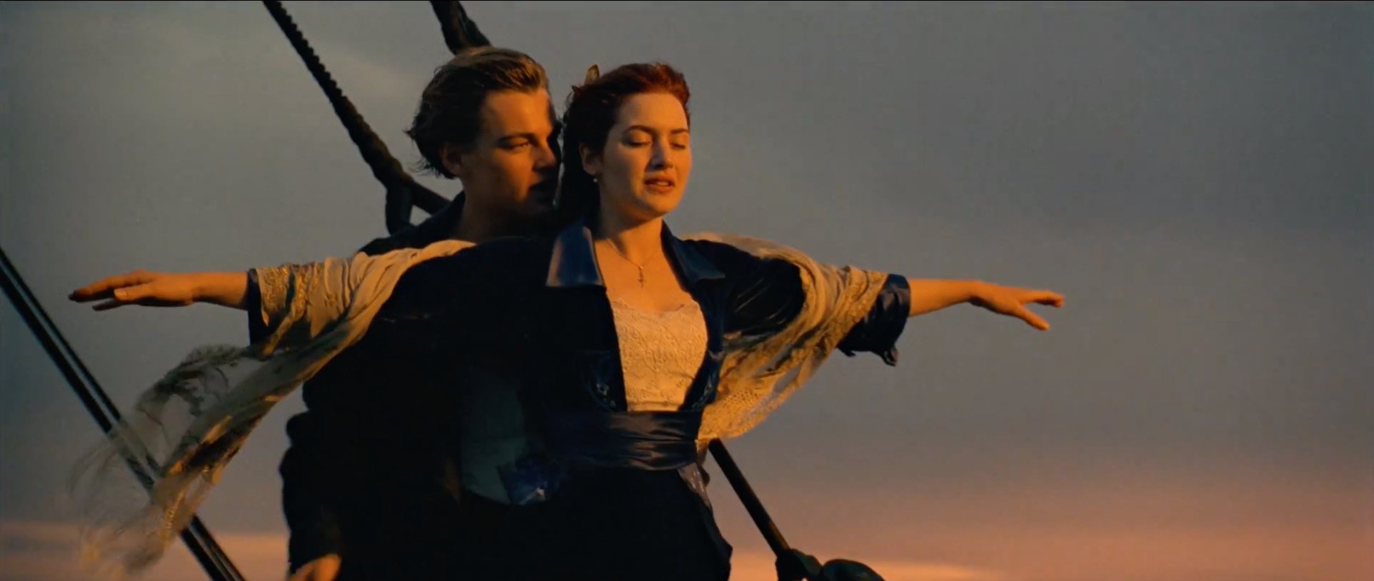 titanic im flying scene
