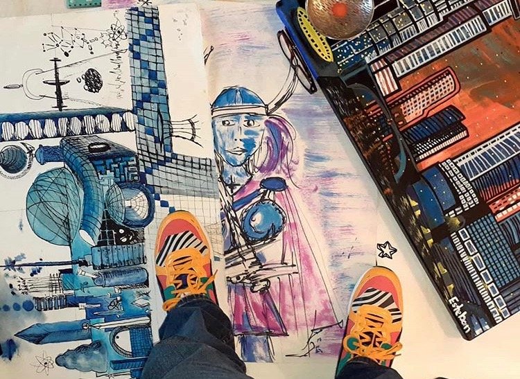 art show dad esteban