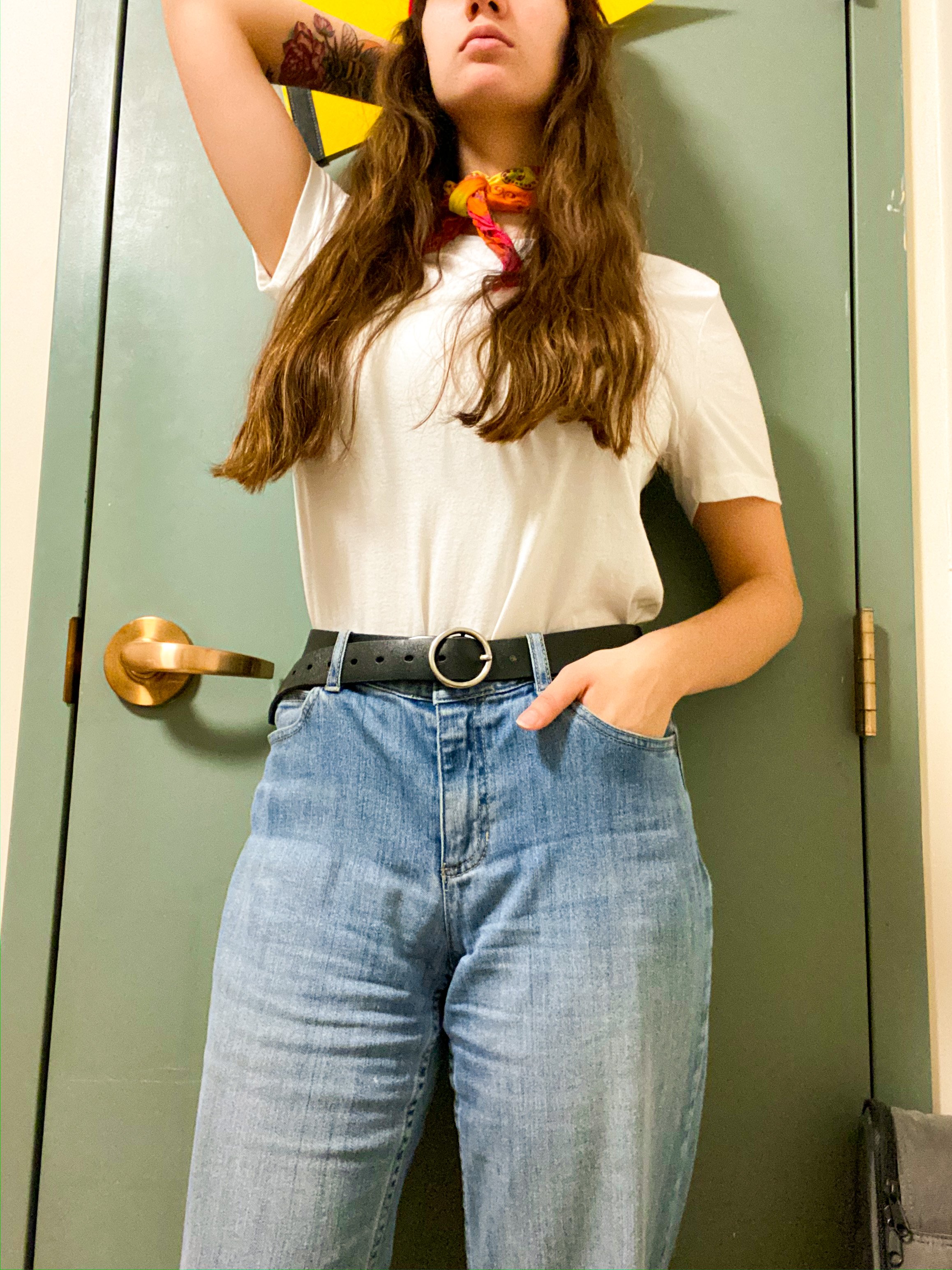 Fashion Styling White T-Shirt