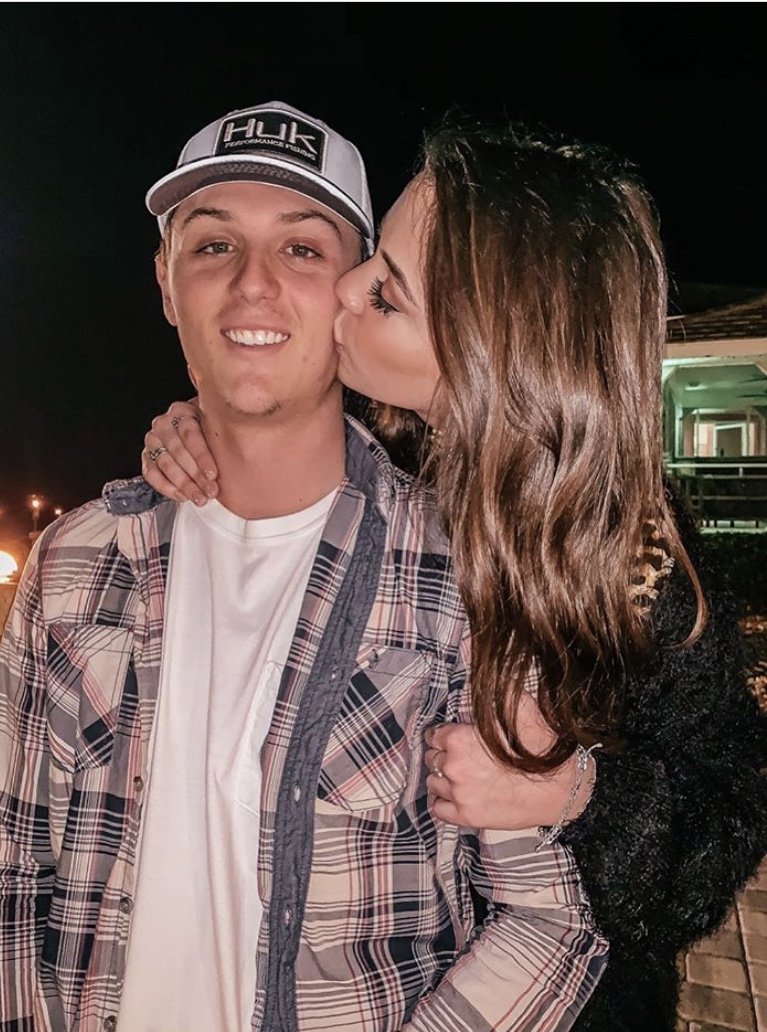 Me kissing boyfriend