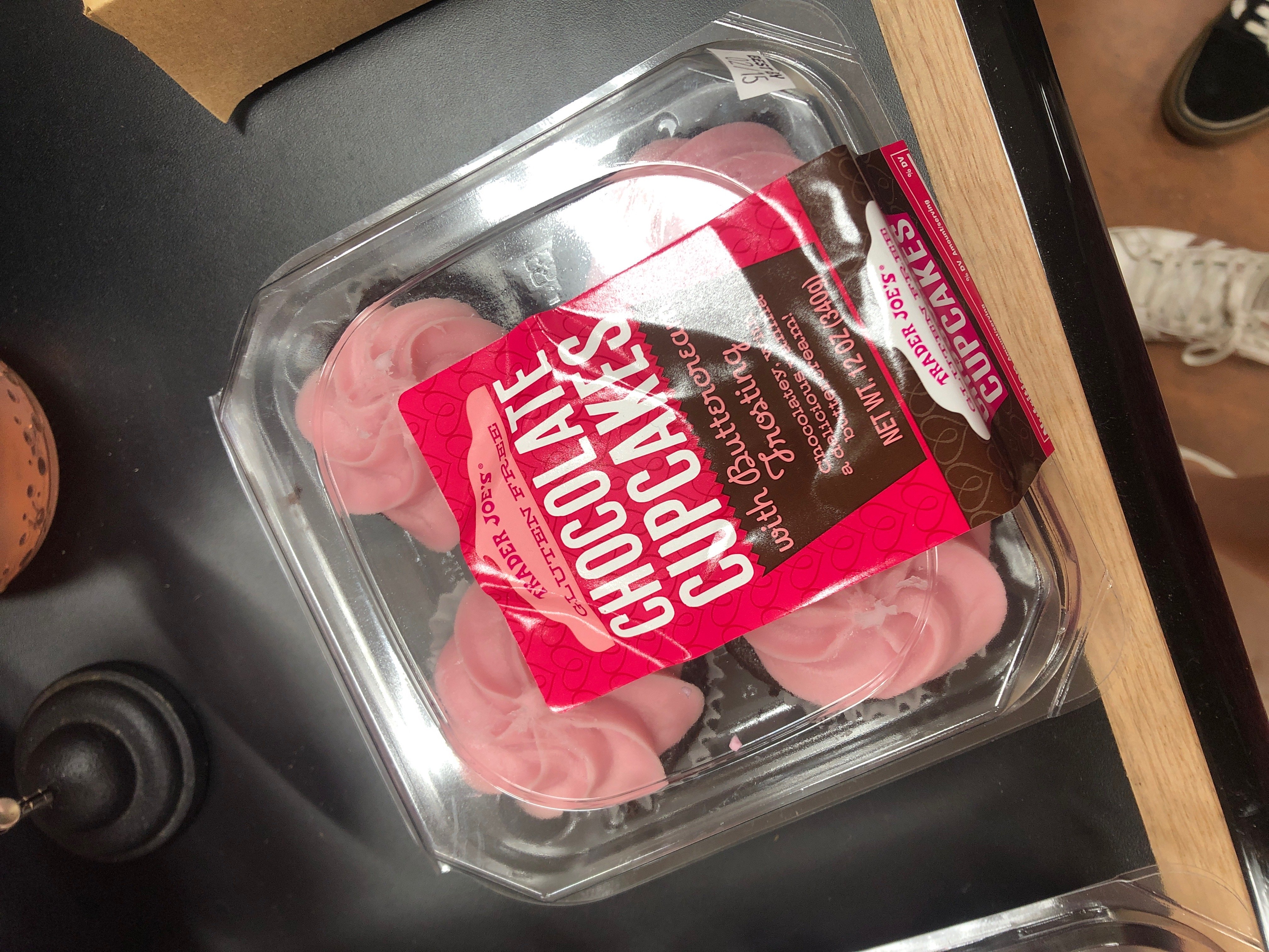 Trader Joe\'s chocolate cupcakes