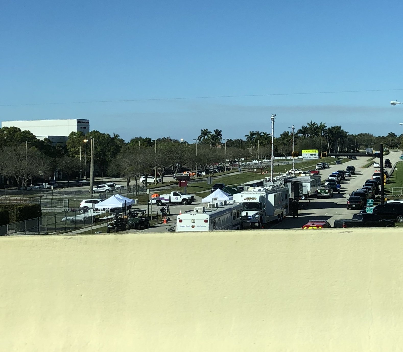 Image of Marjory Stoneman Douglas parking lot
