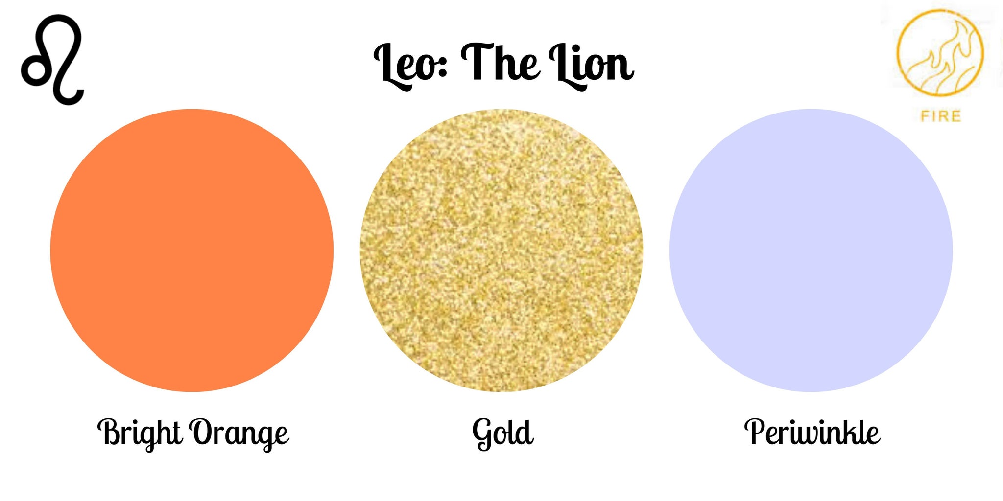 Leo color palette