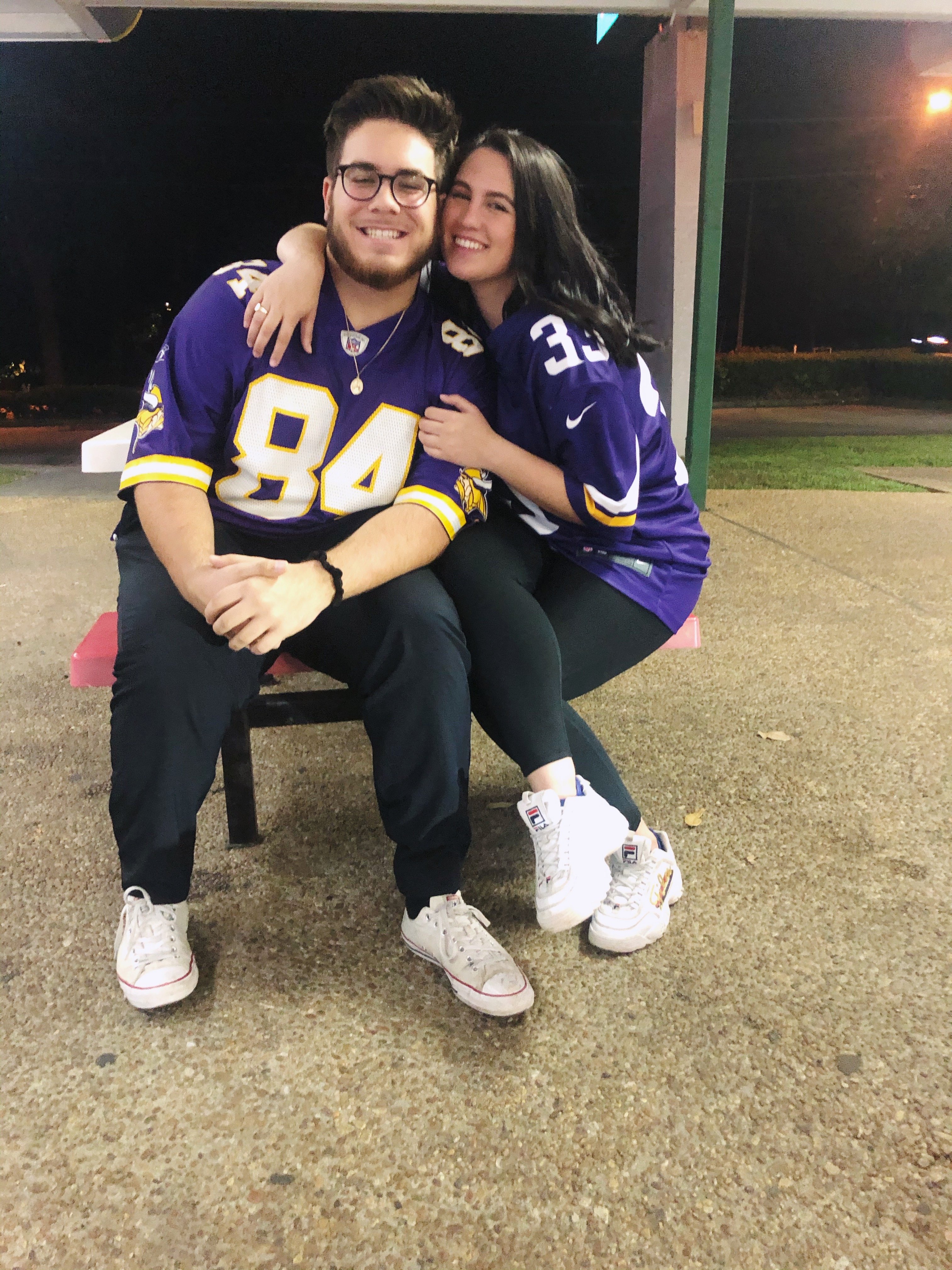 Me and Boyfriend Vikings Jerseys