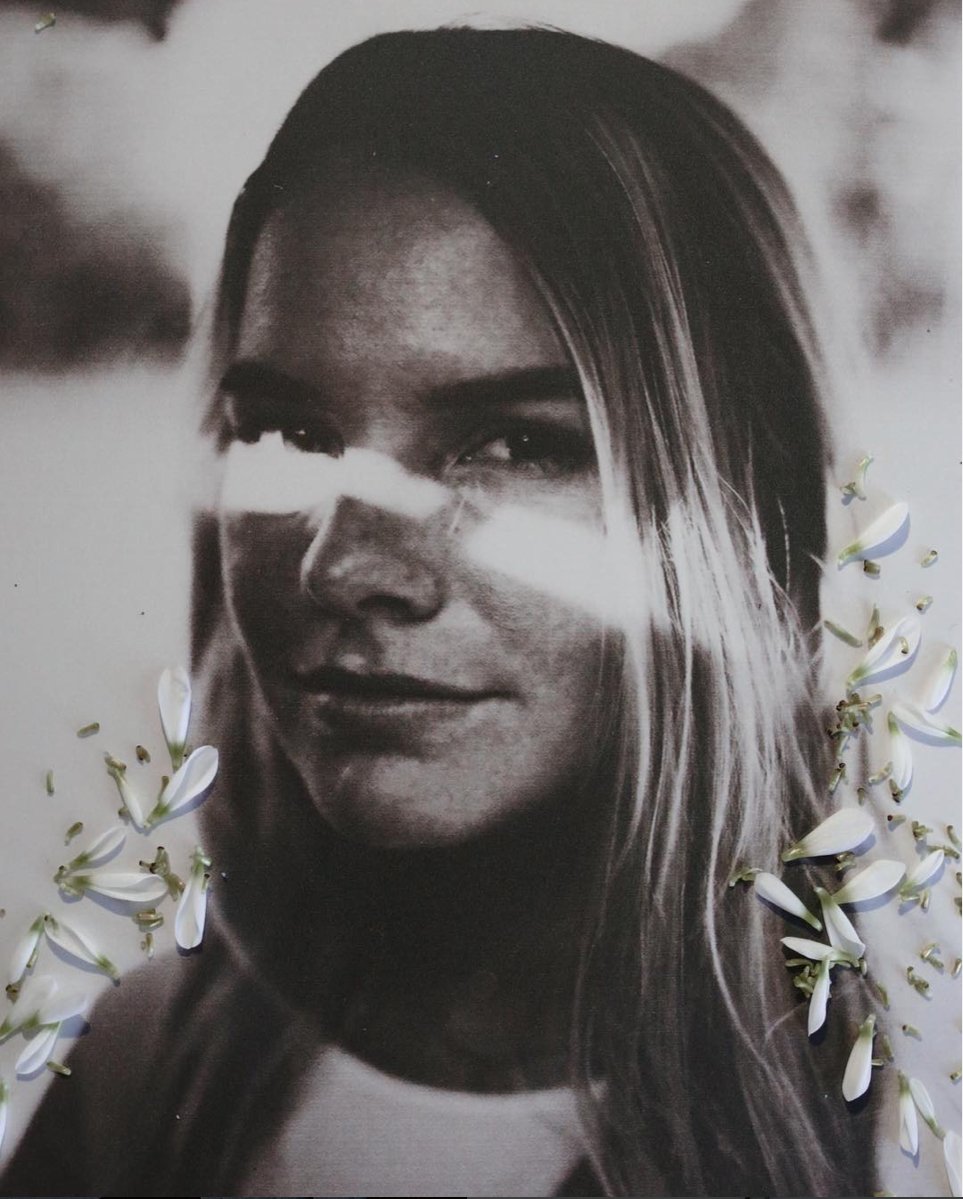 Summer\'s b&w photo of Laney Tripp