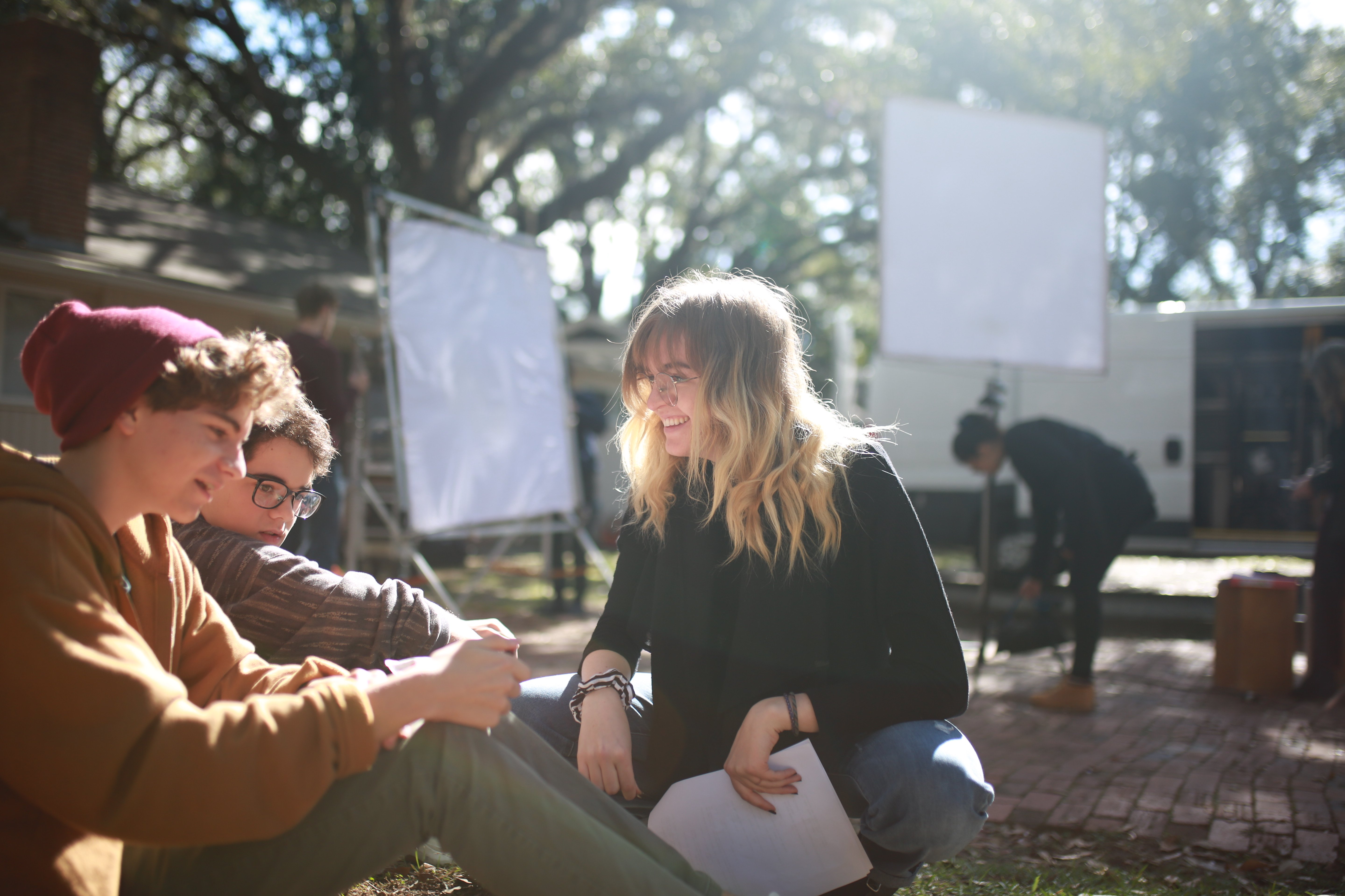 Summer directing her film