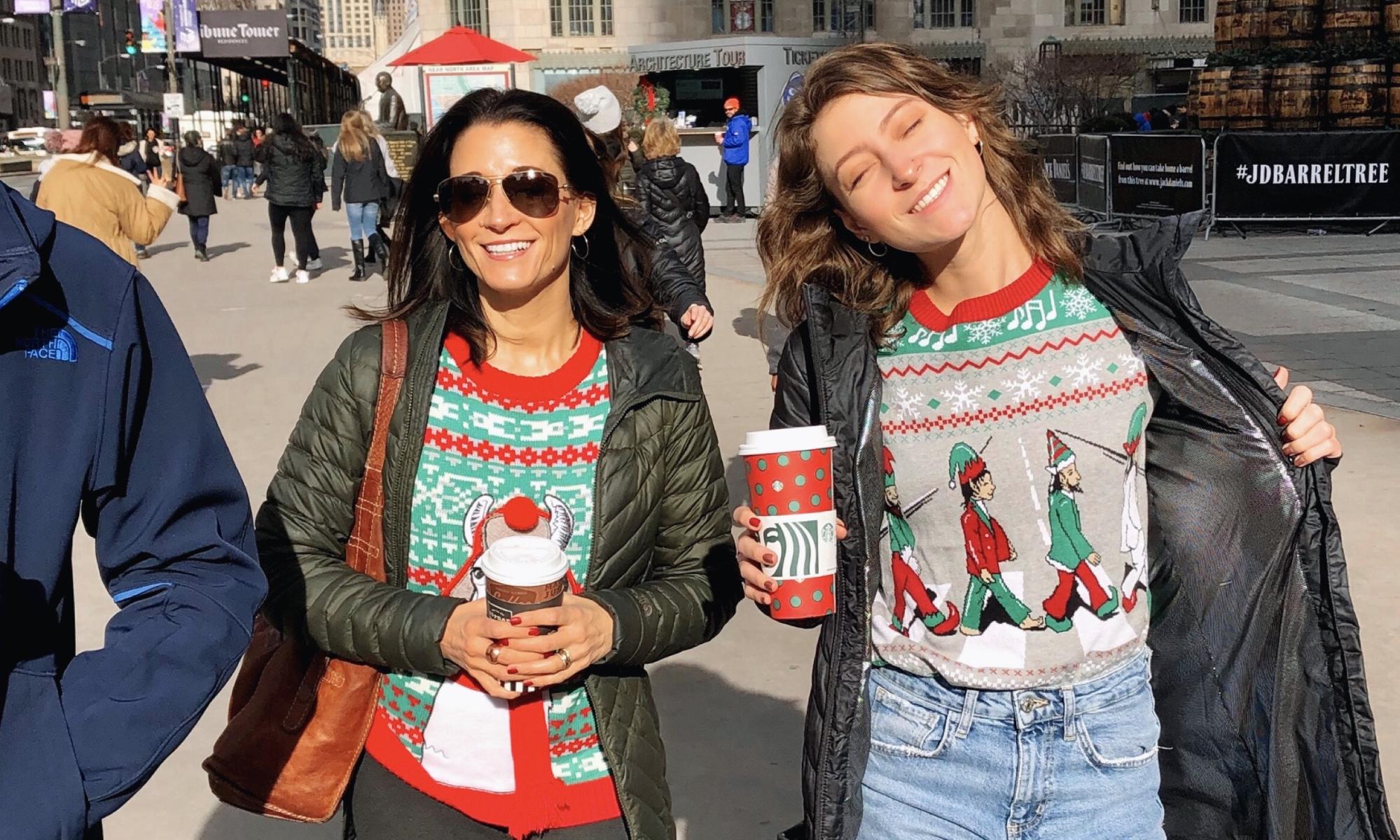 Grace Ingram with her mom