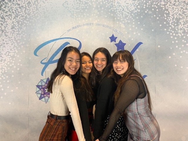 Friends at Parol Ball