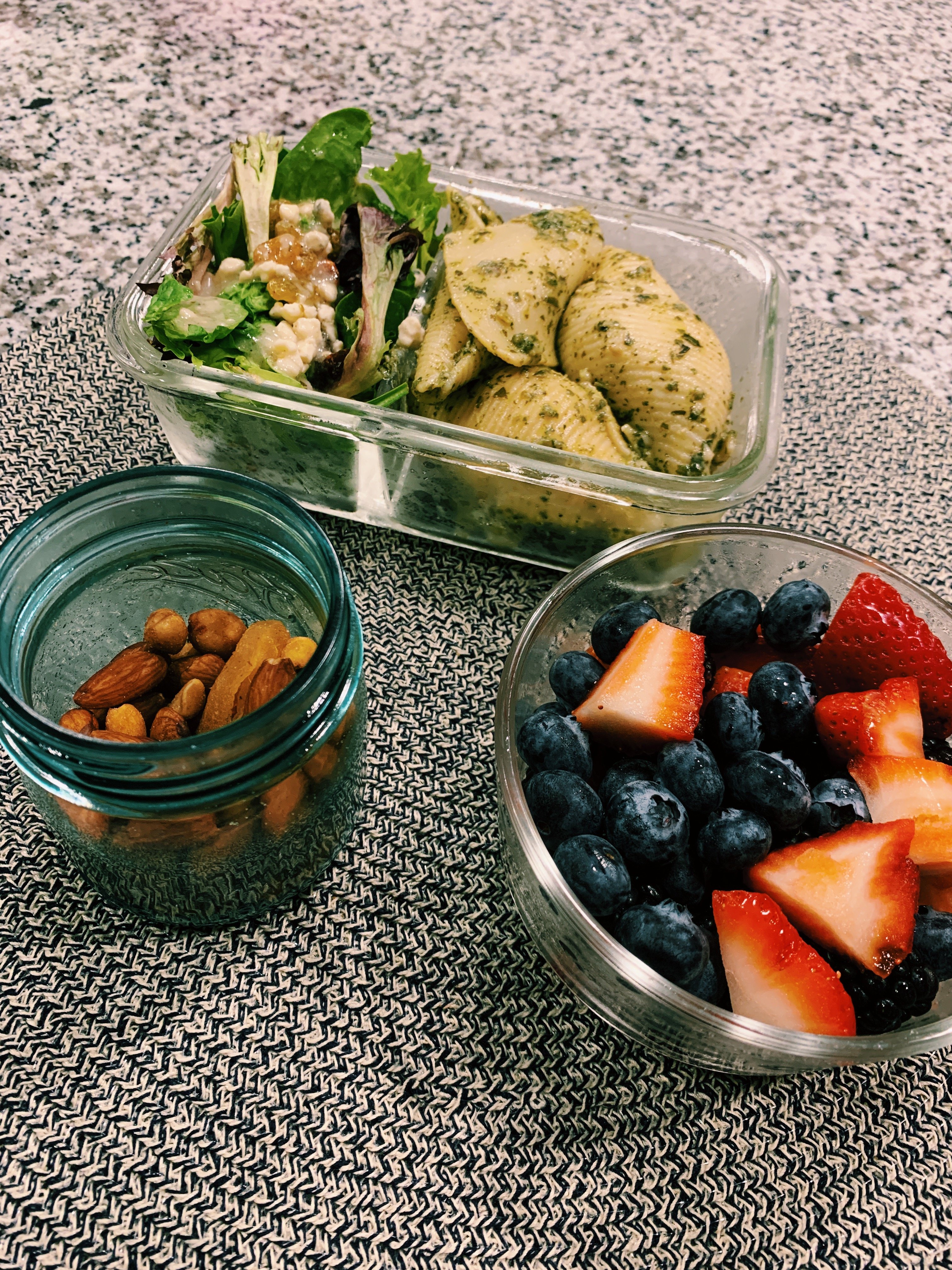 miranda torres glass tupperware and mason jars