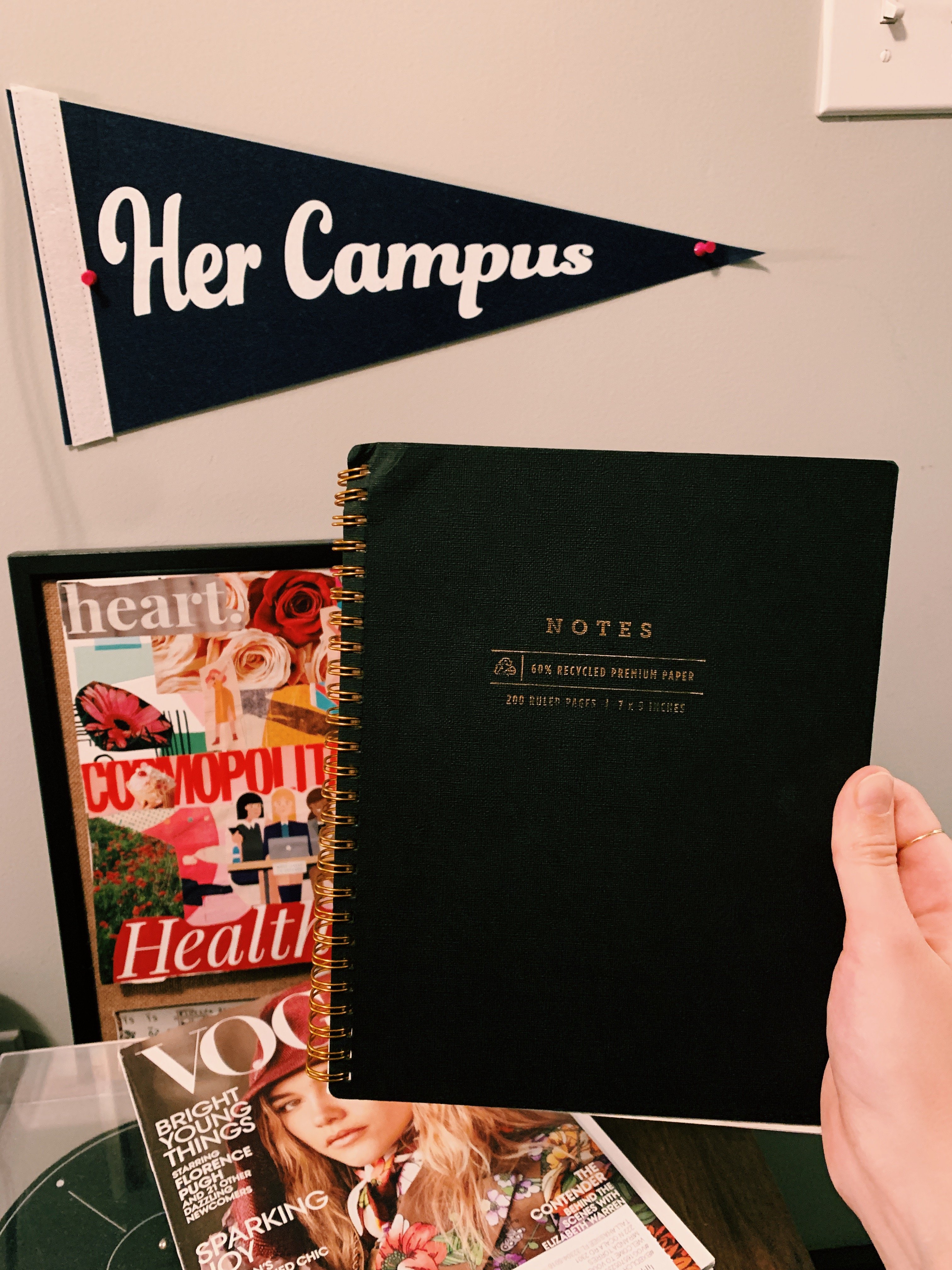 miranda torres recycled paper notebook