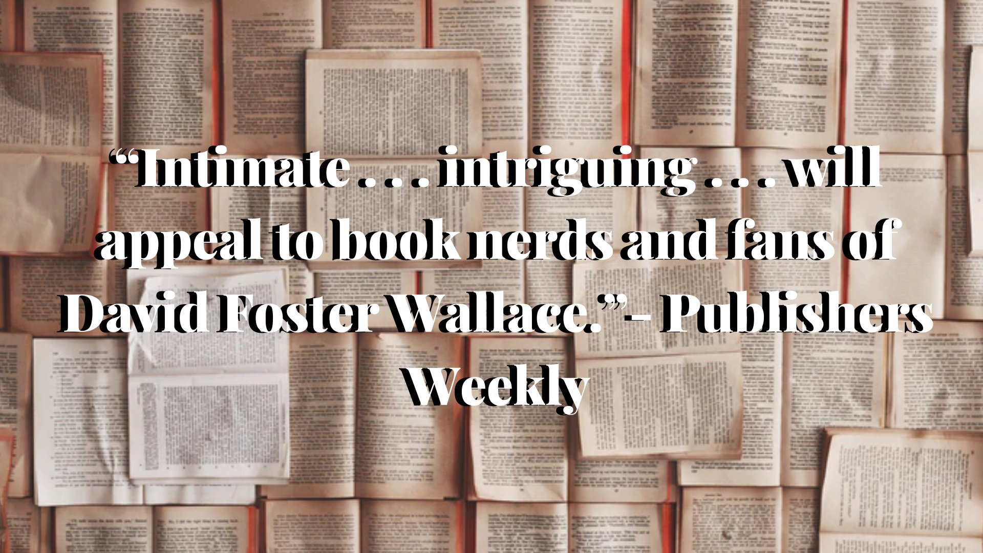 publishers weekly land of men quote