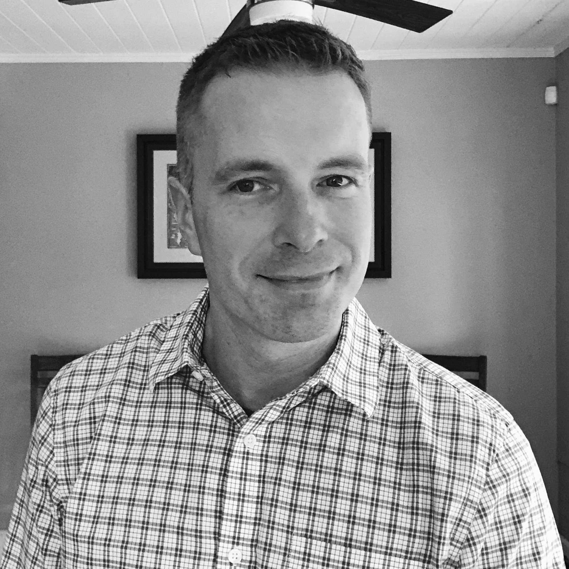 Mike Stewart black and white