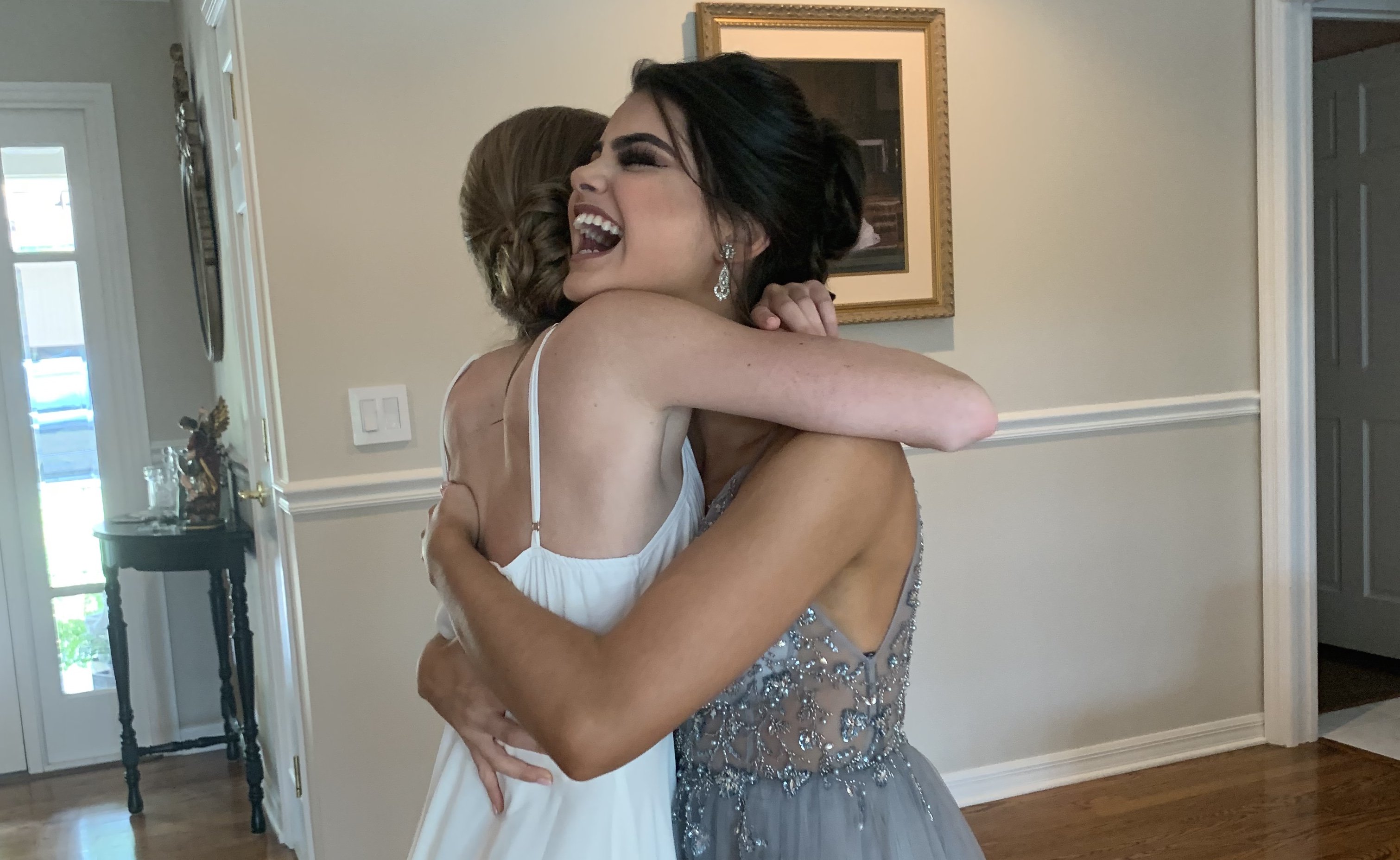 Annie and SG at prom